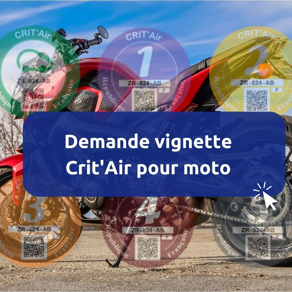 Vignette Crit'Air moto