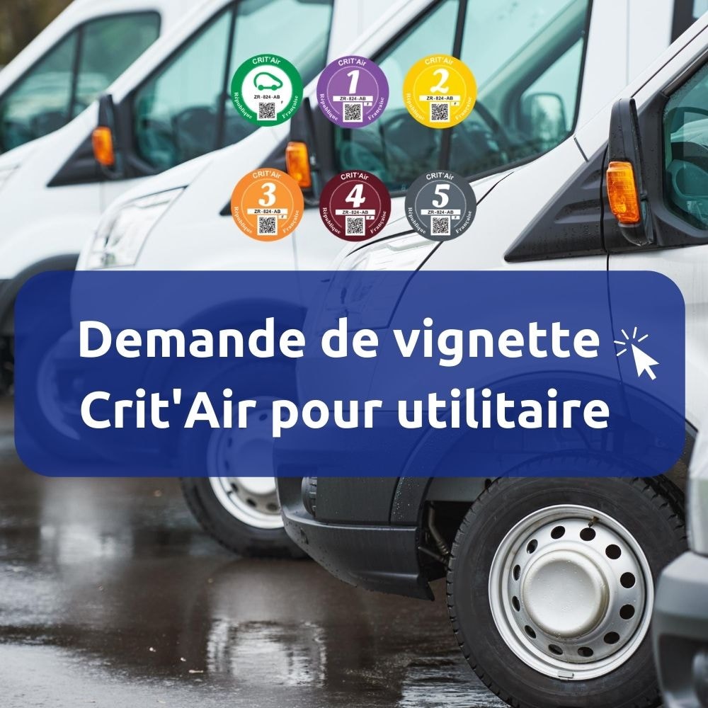 Vignette Crit'air utilitaire