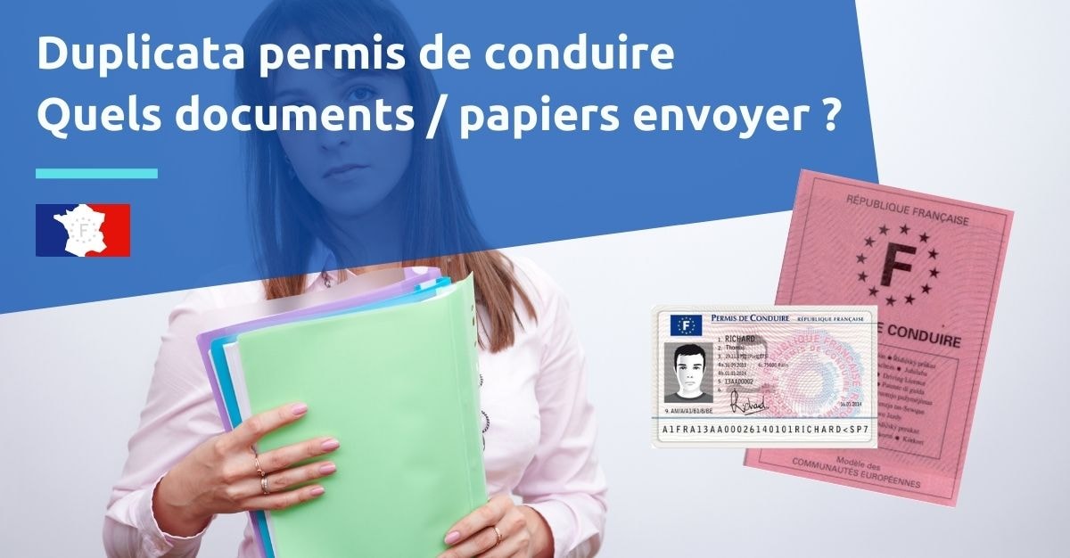 documents pour duplicata permis de conduire
