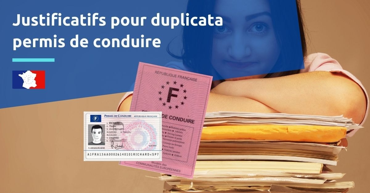 papiers pour duplicata permis de conduire